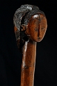 Sceptre cephalomorphe (detail face) - Ovimbundu - Angola 126